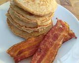 Foto del paso 4 de la receta: Hotcakes de avena y plátano