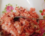 Hình bước làm 1 của món Thịt xay chiên trứng