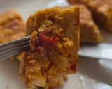 Foto del paso 4 de la receta: Tortilla de guiso de arroz y vegetales del día anterior 😅 otra receta de aprovechamiento 💵