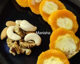 A picture of step 10 of Stuffed Mango Malai Kulfi.
