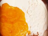 Mango malpua with rabri