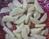 A picture of step 1 of Dragon potato.