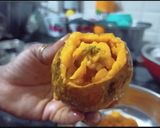 A picture of step 4 of Stuffed Mango Kulfi.
