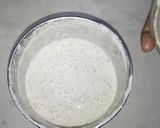 A picture of step 1 of High protein breakfast cake.