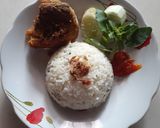 Foto langkah ke 4 dari resep Nasi Gurih kemangi.