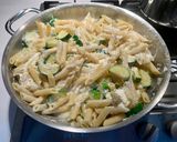 A picture of step 9 of Pasta with Zucchini and Ricotta.
