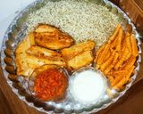 عکس مرحله 1 از دستور ماهی قزل آلا سرخ شده