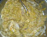 A picture of step 2 of Bengali fish fry with mustard sauce.