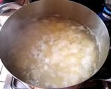 A picture of step 1 of Chicken, Potato, and Hard-Boiled Egg Salad.