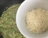 Foto del paso 4 de la receta: Arroz cremoso de brócoli y coliflor