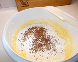 Mandulás- csokoládés keksz recept fázis 2 fotója