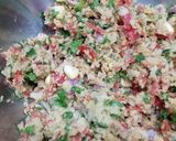 A picture of step 4 of Poha Corn Salted Cake.