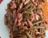 Foto del paso 2 de la receta: Judías verdes salteadas con bacon