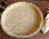 Foto del paso 2 de la receta: Masa con queso y perejil para tartas saladas