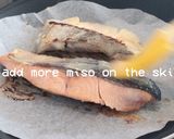 A picture of step 7 of Kyoto saikyo yaki cod&salmon.