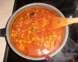 Φωτογραφία βήματος 11 της συνταγής Spaghetti alla Vesuviana. Ένα “ηφαίστειο” στο πιάτο σας