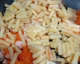 Foto langkah ke 4 dari resep Macaroni Quiche Roti Tawar.