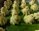 รูปขั้นตอนการทำที่ 7 ของ ขนมจีบนก 🐥