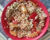1953. Egyszerű gyors virslis rizses lecsó ! recept fázis 4 fotója