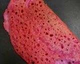 A picture of step 13 of Beetroot Neer Dosa.