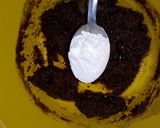 Foto del paso 5 de la receta: Budín de dulce de leche, cacao y banana!💞❤️
