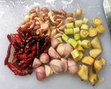รูปขั้นตอนการทำที่ 2 ของ แกงแคไก่​ (ภาคเหนือ)