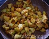 A picture of step 5 of Kacche aam ki launji (sweet and sour raw mango chutney).
