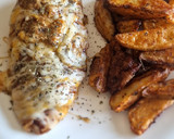 Foto del paso 8 de la receta: Pollo Hunters con patatas gajo especiadas
