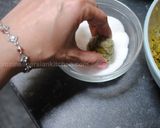 A picture of step 7 of Pistachio balls.