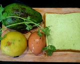 A picture of step 1 of Avocado and Poached Egg Toast.