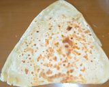 A picture of step 7 of Triangle paratha.
