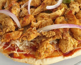 Foto del paso 7 de la receta: Pizza de pollo sin horno