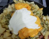 Foto del paso 4 de la receta: Salchipapas cheddar!