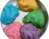 Foto langkah ke 2 dari resep Onde-onde rainbow.