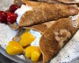 Foto del paso 6 de la receta Panqueques de plátano saludables sin huevos y sin leche