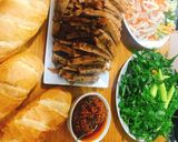 Hình bước làm 4 của món Bánh mì chả cá sate