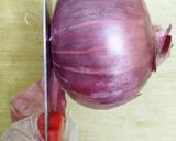 صورة لخطوة 2 من وصفة لحم مع بطاطس مسلوقه🥔