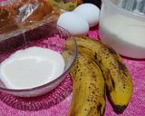 Foto del paso 1 de la receta: Budín banana split con chips de chocolate