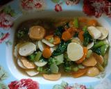 Foto langkah ke 5 dari resep Capcay Bakso Seafood.