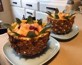 Une image de l'étape 13 de Salade d ananas extra sweet aux cranberries fraîches et citron caviar.