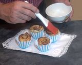 Foto del paso 7 de la receta Rosas de Hojaldre y Manzana
