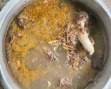 Gambar langkah 4 resipi Bihun Sup Tulang Sambal Kicap.