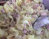 Łazanki z kapustą słodką i kiszoną krok przepisu 3 zdjęcie