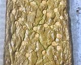 A picture of step 5 of Matcha white choc soft & gooey brownies.