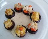 Foto del paso 4 de la receta: Cestitas de portobello con arroz y crema de almendras