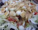 Hình bước làm 2 của món Salad thập cẩm trộn sốt mè rang