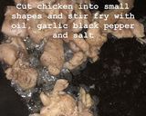 A picture of step 2 of Chicken mayo rolls.