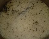 A picture of step 2 of Jeera Rice.