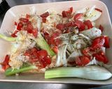 Une image de l'étape 12 de Fenouils marinés grillés aux tomates, pastis et anis vert.
