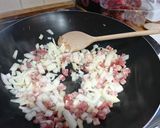 A picture of step 3 of Chicken Fricassee.